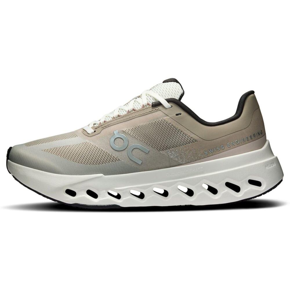 NWT On Womens, Cloudsurfer Next Fog/Ivory 7 M - Picture 2 of 8